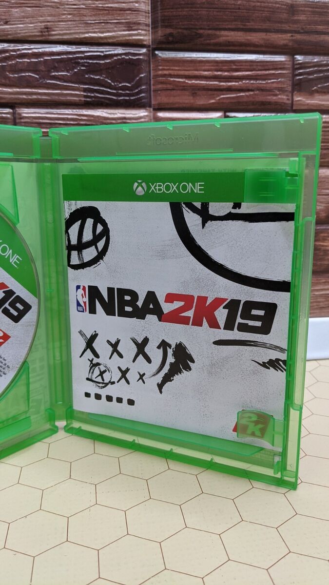 NBA 2K18 & 2K19 2 Game Bundle (Microsoft Xbox One) w/ Case & Manual  710425590504