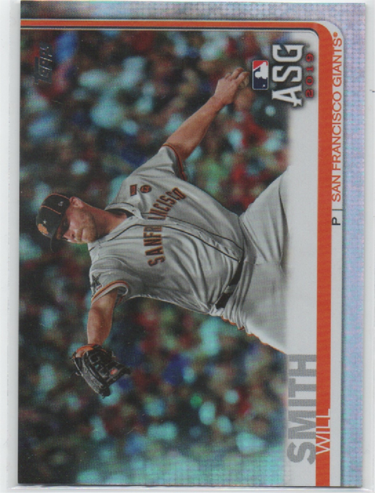 2019 Topps Update RAINBOW FOIL #US135 Will Smith S.F. GIANTS AS parallel 22