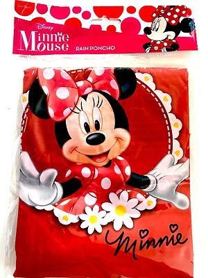 Adult /& Youth Disney 2-Pack Family Rain Ponchos Minnie-Minnie, Youth Mickey Or Minnie Mouse