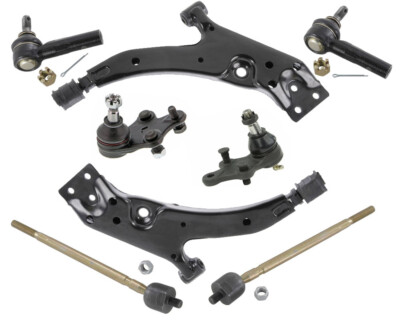 AM Autoparts 12-Piece Front Steering & Suspension Kit For Toyota Paseo/Tercel (1992-1997)