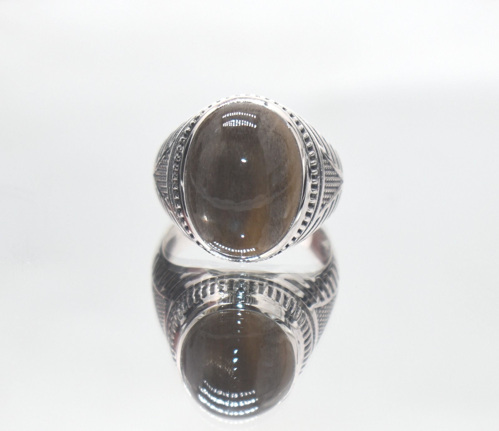 Natural sunstone ring engagement ring, birthstone ring-image