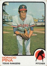 Horacio Pina 1973 TOPPS Baseball Card #138