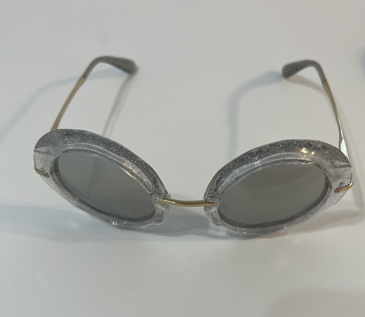 NEW Dolce & Gabbana DG6105 Gold Glitter sunnies Dolce & Gabbana Sunglasses DG6105 | Designer Frames Outlet main image 3