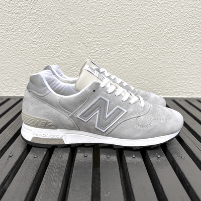 US 8 New Balance M1400JGY GRAY US8 26cm Suede Used Made in USA
