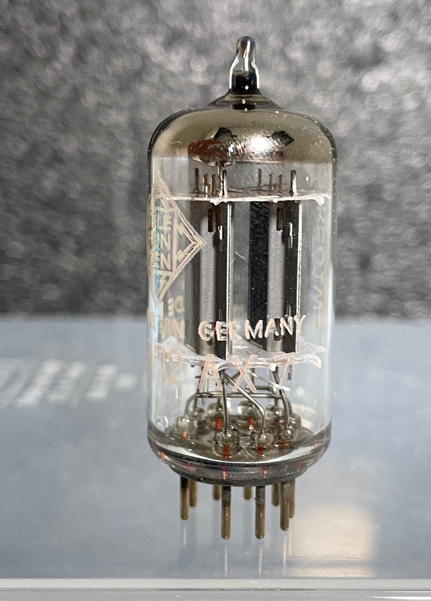 Telefunken ECC83 / 12AX7 #186 Dual Triode Tube Vintage Rare | eBay