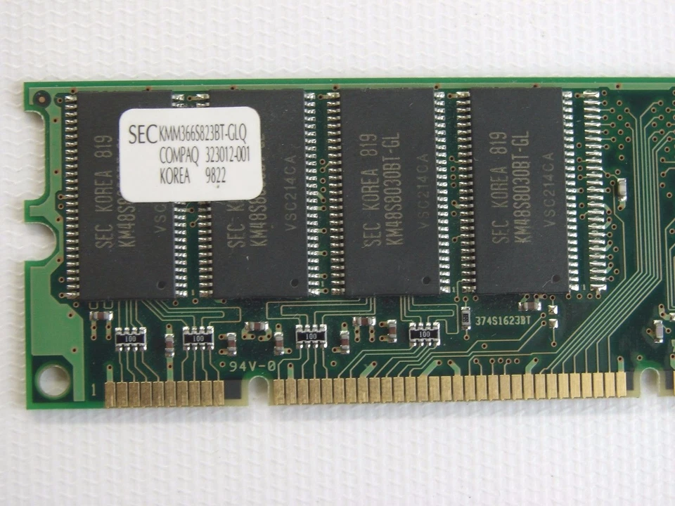 Samsung KMM366S823BT-GLQ SAMSUNG 168P-SDRAM-064MB-PC100 OEM (T38) - Image 2 of 4