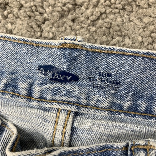 Old Navy Slim Jeans Men's 29 Light Wash Distressed Casual Style - Picture 3 of 9