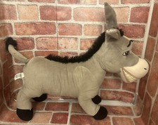 Shrek 2 Donkey Plush Toy Stuffed Animal 2004 Vintage Collectible Jumbo Large 24"