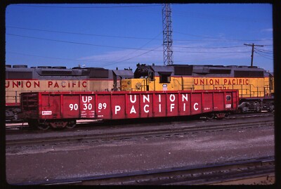 Original Rail Slide - UP Union Pacific 903089 Salt Lake City UT 6-15-1988