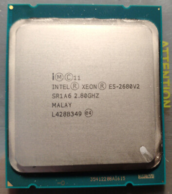 Intel Xeon E5-2680 v2 2.80GHz SR1A6 10-Core Server Prozessor | Rechnung MwSt