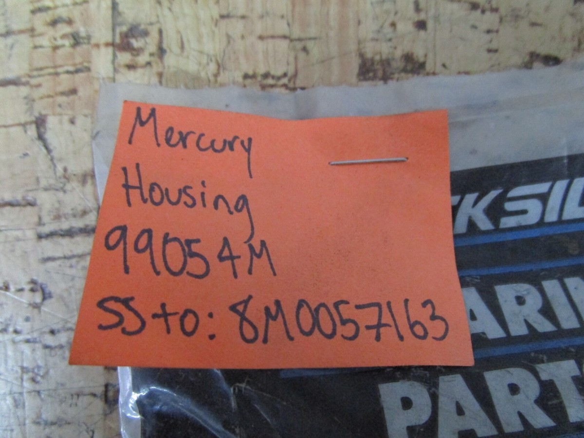 NEW OEM* Mercury Quicksilver Bearing Housing 99054M (8M0057163) | eBay