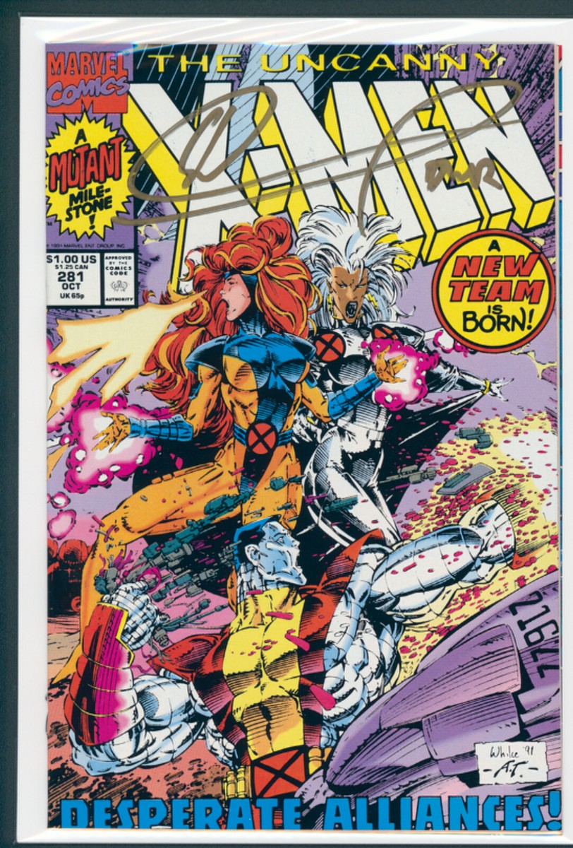 UNCANNY X-MEN #281 WHILCE PORTACIO SIGNED | eBay