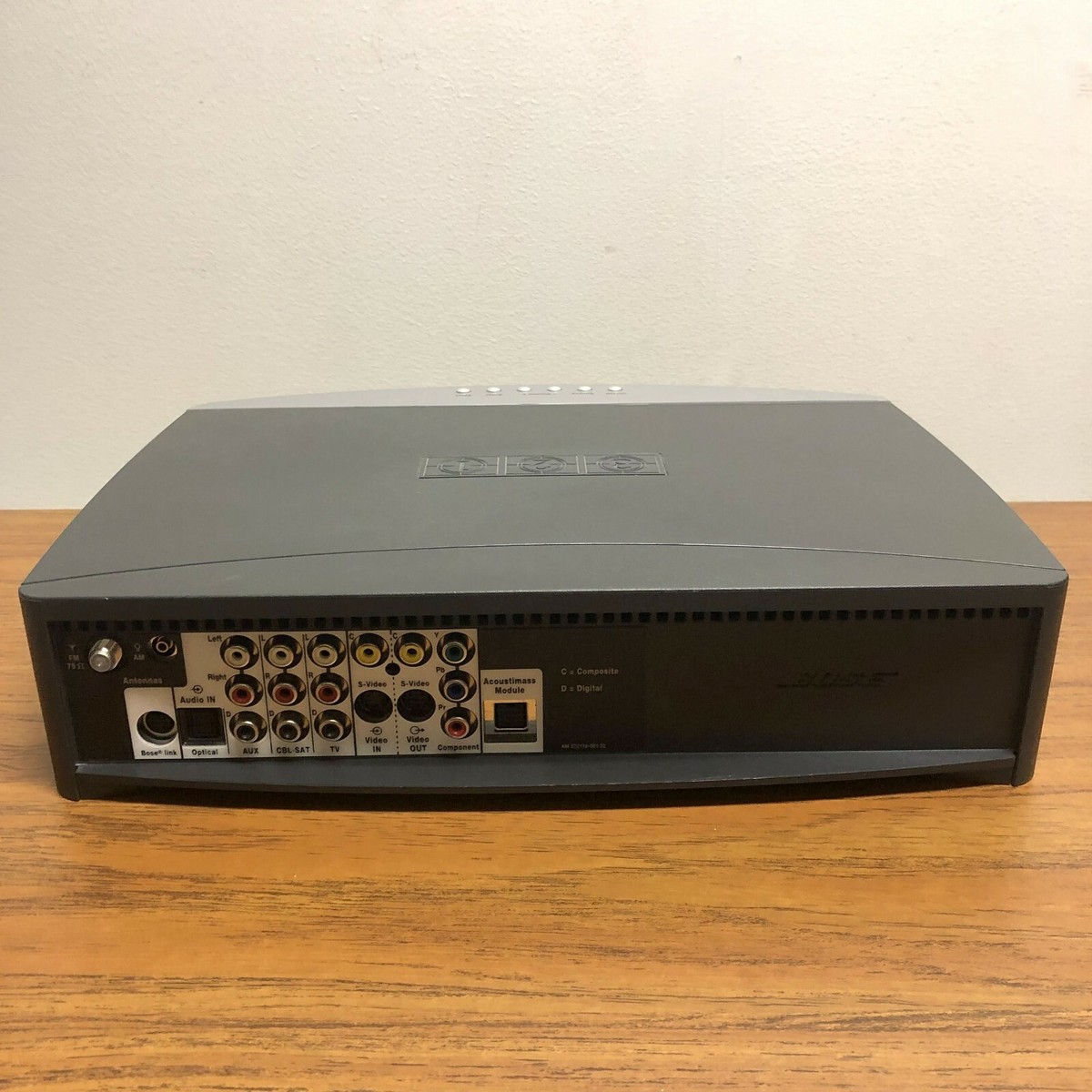 Bose 3.2.1 ジャンク品 ♫ Bose 321 AV 3-2-1 AV321 Series II Media Center -Console