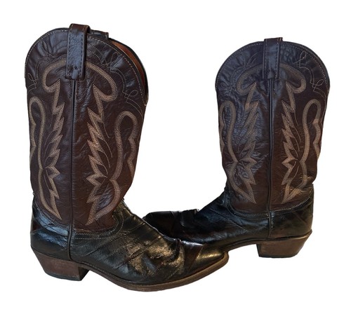 J Chisholm Mens Western Boots Size 11 Brown - Picture 3 of 11