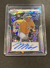 2023 Leaf Metal Draft Baseball Myles Naylor Diamond Wonders Auto /4