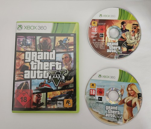 GTA V – GRAND THEFT AUTO 5 – XBOX 360 – GETESTET SPIEL – KOSTENLOSE VERSAND