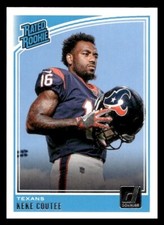 2018 Donruss #326 Keke Coutee Rookie Houston Texans