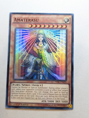 Yu-Gi-Oh! - Amaterasu - (TDIL-EN035) - 1st Edition | eBay Australia Yu-Gi-Oh! - Amaterasu - (TDIL-EN035) - 1st Edition | eBay Australia