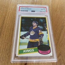 1980 Topps Marcel Dionne PSA 8 Unscratched
