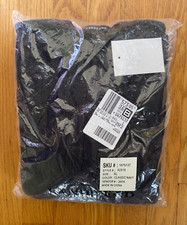 NIP Lands' End Cable Knit Girls XL 16 Crew Neck Sweater Classic Navy C2 