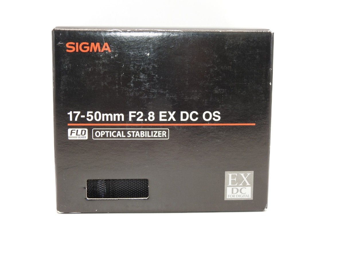 SIGMA 17-50mm F2.8 EX DC OS キャノン用 中古 Sigma EX 17-50mm f/2.8 OS HSM DC Lens For Nikon for sale