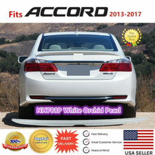 Fits Honda Accord 4dr 2013-2017 Painted Nh788p Orchid White Pearl Trunk Spoiler
