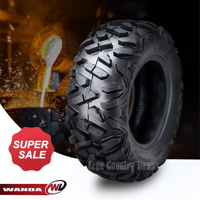 One WANDA ATV Tire 25x8-12 25x8x12 6PR Bighorn style