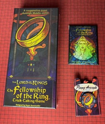 Pinny Arcade Fellowship Of The Ring Trick Taking Game, Promo, Pin RARE! Pax U 24