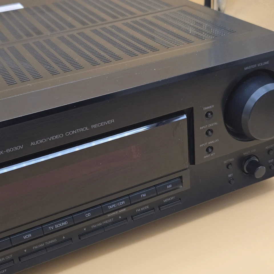 JVC RX-6030VBK Surround Stereo AM/FM Audio/Video Receiver TESTED & Working CLEAN - Image 4 of 4