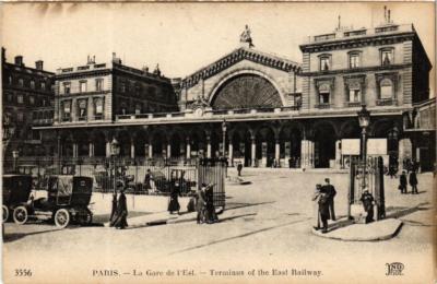CPA AK PARIS 10e Gare de l'Est. Terminus ND Phot (573700)