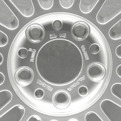 BMW E36 ALPINA CLASSIC C88 17" ALLOY WHEEL RIM SILVER 3611138 GENUINE X1 - Picture 3 of 15