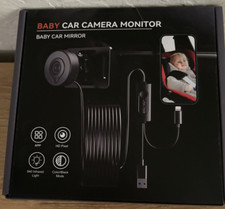 Baby Car Camera 360 Rotating Plug and Play Easy Install NEW