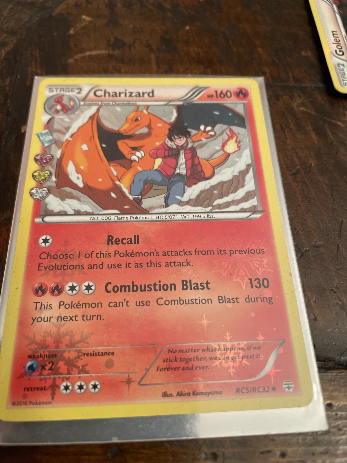 Charizard RC5/RC32 Holo MP Pokemon TCG Card Radiant Collection Generations