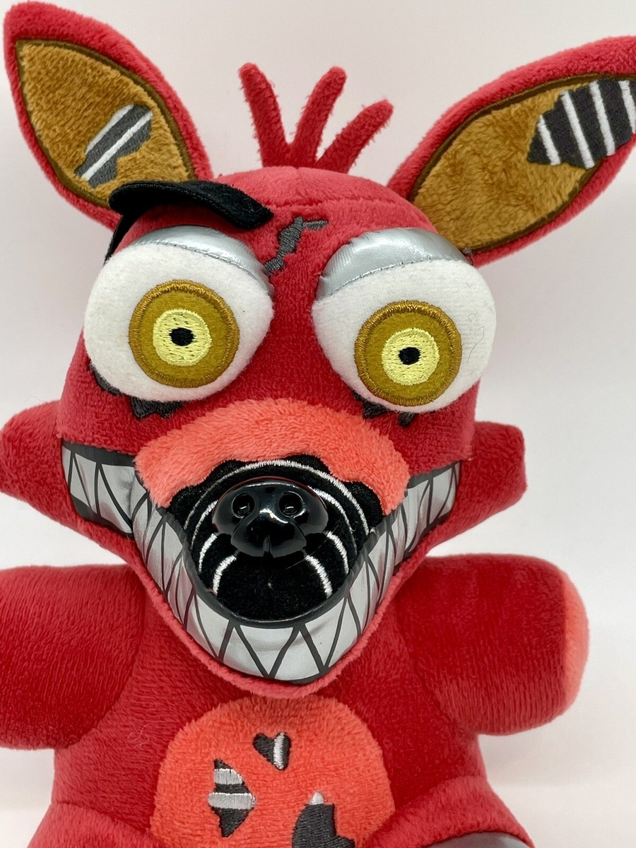 FNAF Five Nights At Freddy's NIGHTMARE FOXY 8 Funko Plush 2017 Red Stuffed  Toy