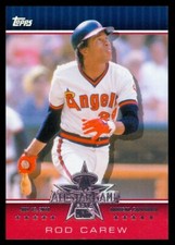 2010 TOPPS ALL-STAR FANFEST WRAPPER REDEMPTION ROD CAREW #WR-5