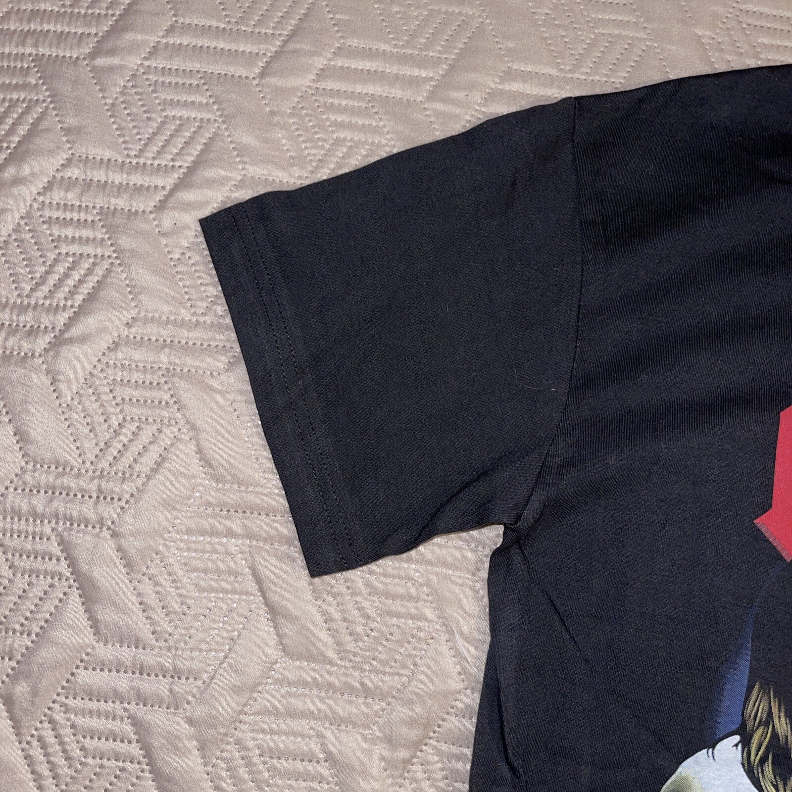 AC/DC Angus Young Devil Horns Black T-shirt Highway T… - Gem