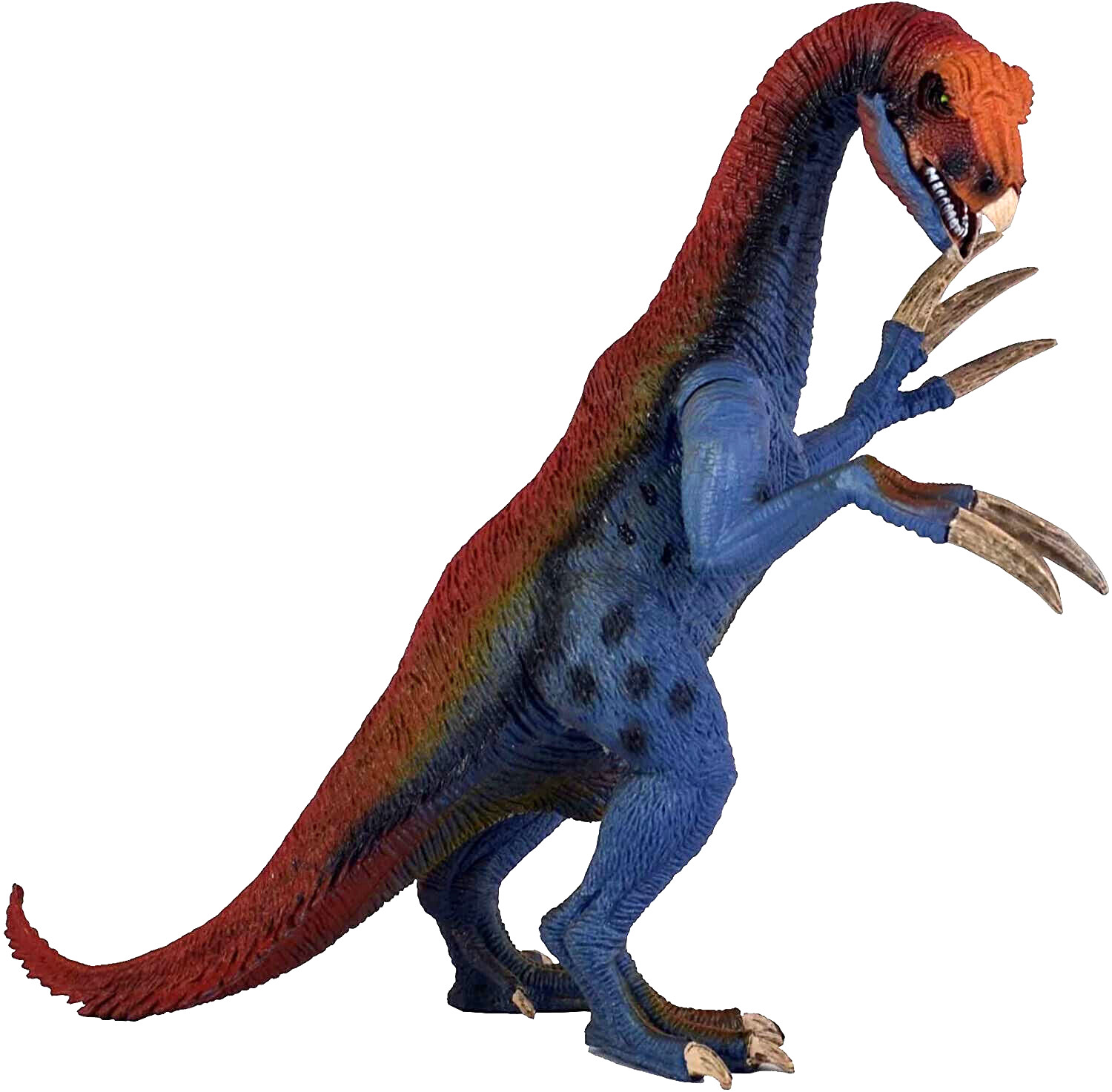 Dinosaur Toy Therizinosaurus Movable Jaw Limbs Solid Hard to Build Jurassic Park