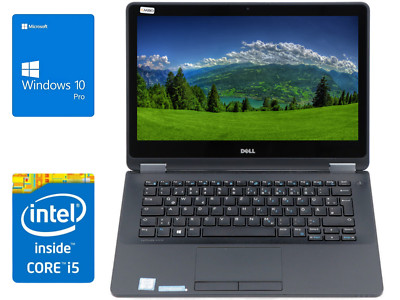 Touch Dell Latitude E7270 i5-6200U 8/16GB - 128/256/512/1028GB SSD FullHD Win 10