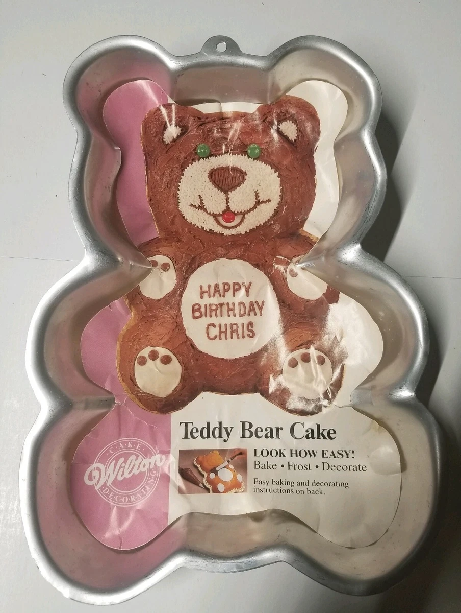 Teddy bear top cake pan