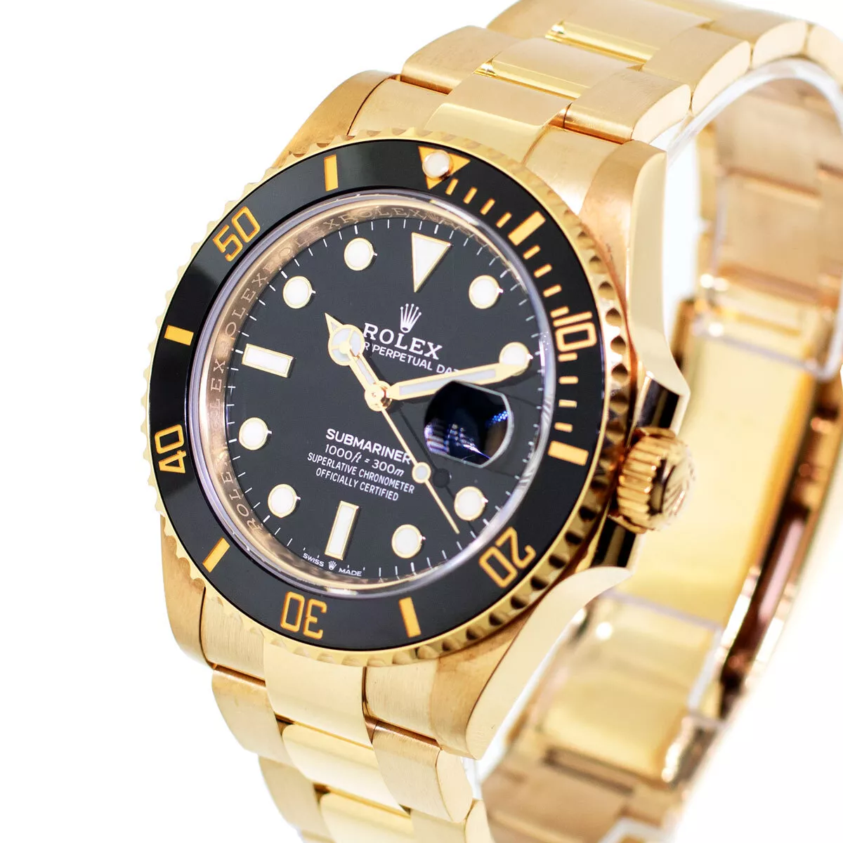 Rolex Submariner Green Kermit Black Dial Green Bezel 126610LV | Da Vinci Fine Jewelry, Inc.