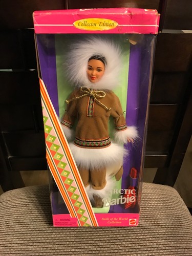 RARE! POUPEE BARBIE INUK ESQUIMAL - 1996 Mattel 16495