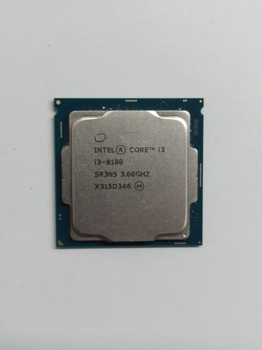 Procesador Intel® Core™ i3-8100 caché de 8 MB, 3,60 GHz - Imagen 1 de 2