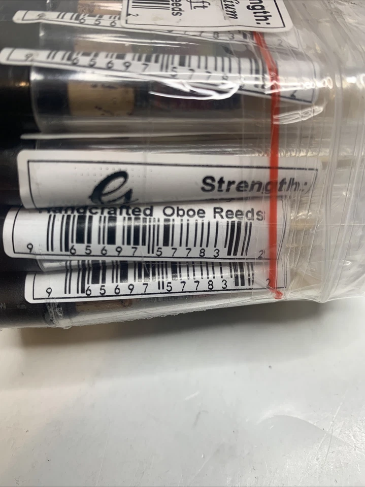 (Pack de 50) Cañas de oboe Andreas Eastman medianas suaves, empaquetadas individualmente Foto 3 de 4