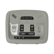 Overhead Roof Console Assembly Light Gray With Homelink 2016-18 Malibu 84439227