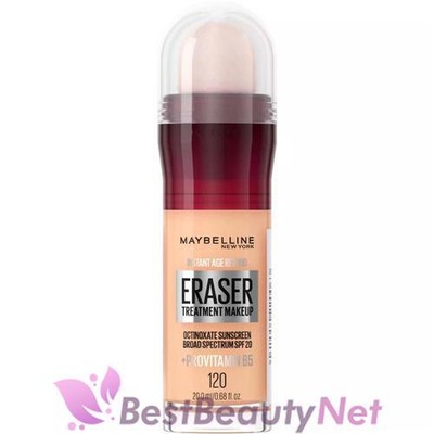 Maybelline Instant Age Rewind Eraser Treatment Makeup SPF 20 120 0.68oz / 20ml