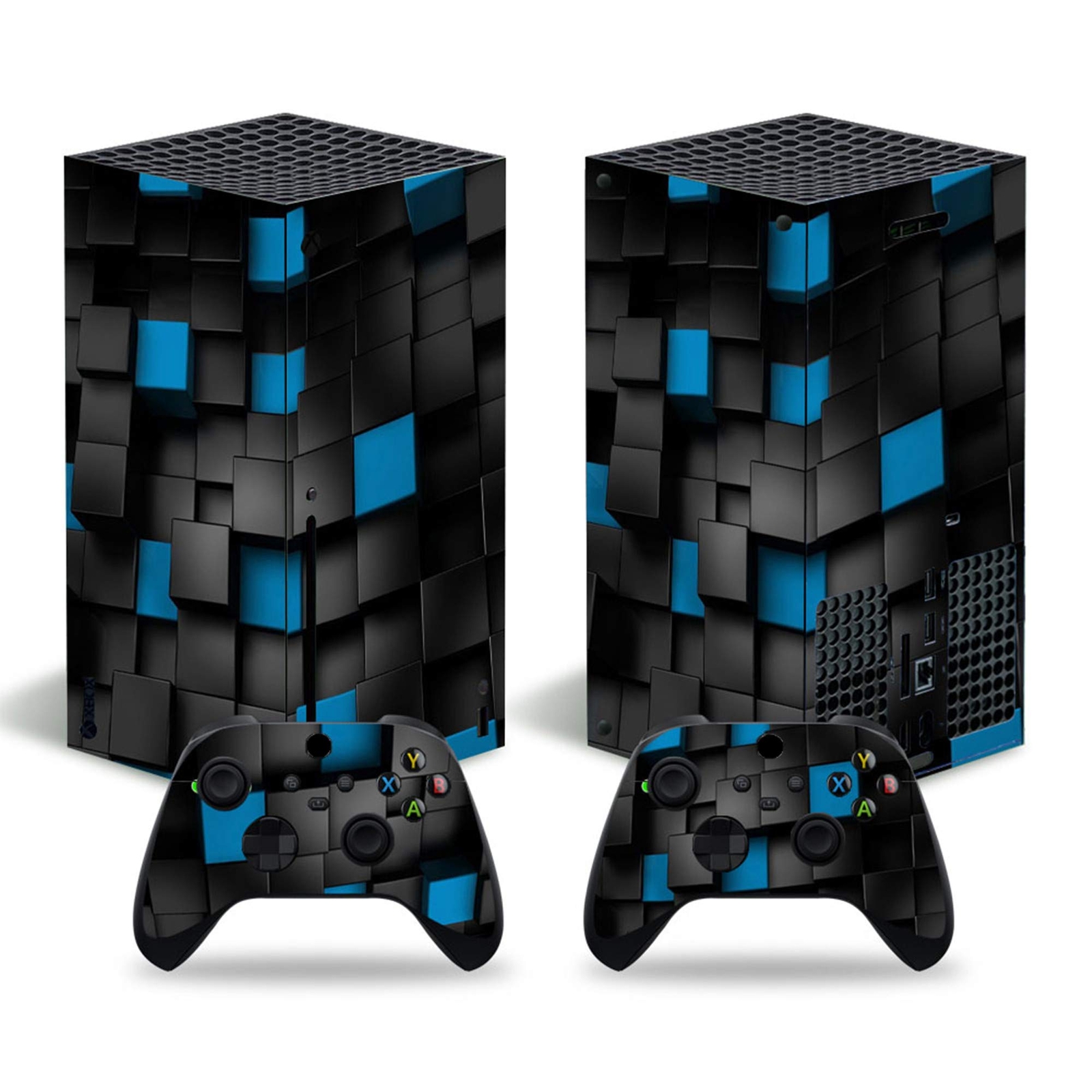 Xbox Series X Stickers Full Body Vinyl Skin Decal Protective Cover for Micros...-image