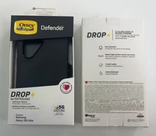 OtterBox Defender Series Case With Belt Clip For Samsung Galaxy S25 Ultra Black