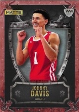 2022 Wild Card Matte Johnny Davis #WW-21 Weekend Warrior /10 Wizards
