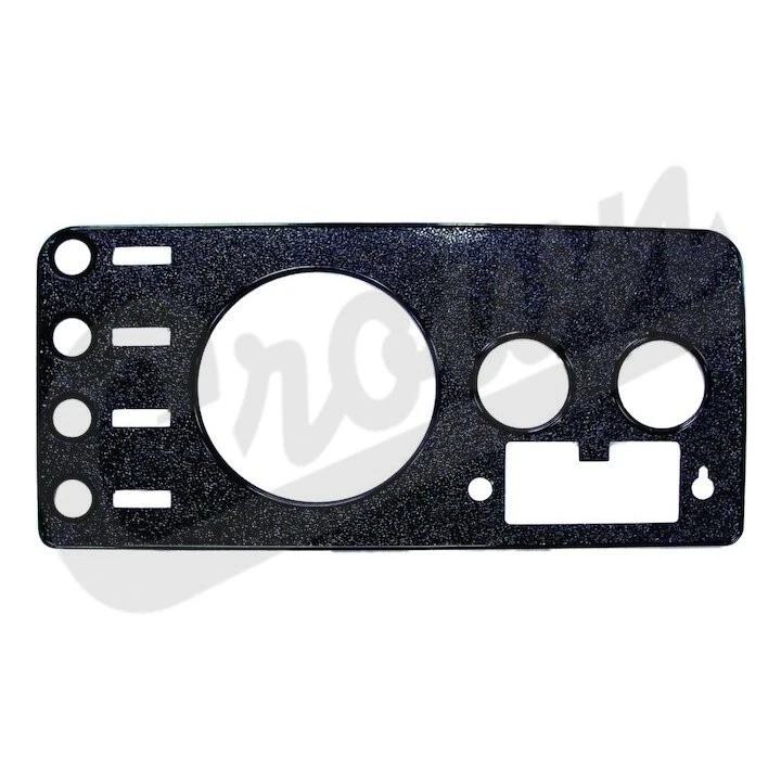 Crown J5457117 Black Instrument Dash Overlay for 1976-1983 Jeep CJ5 Foto 2 de 2