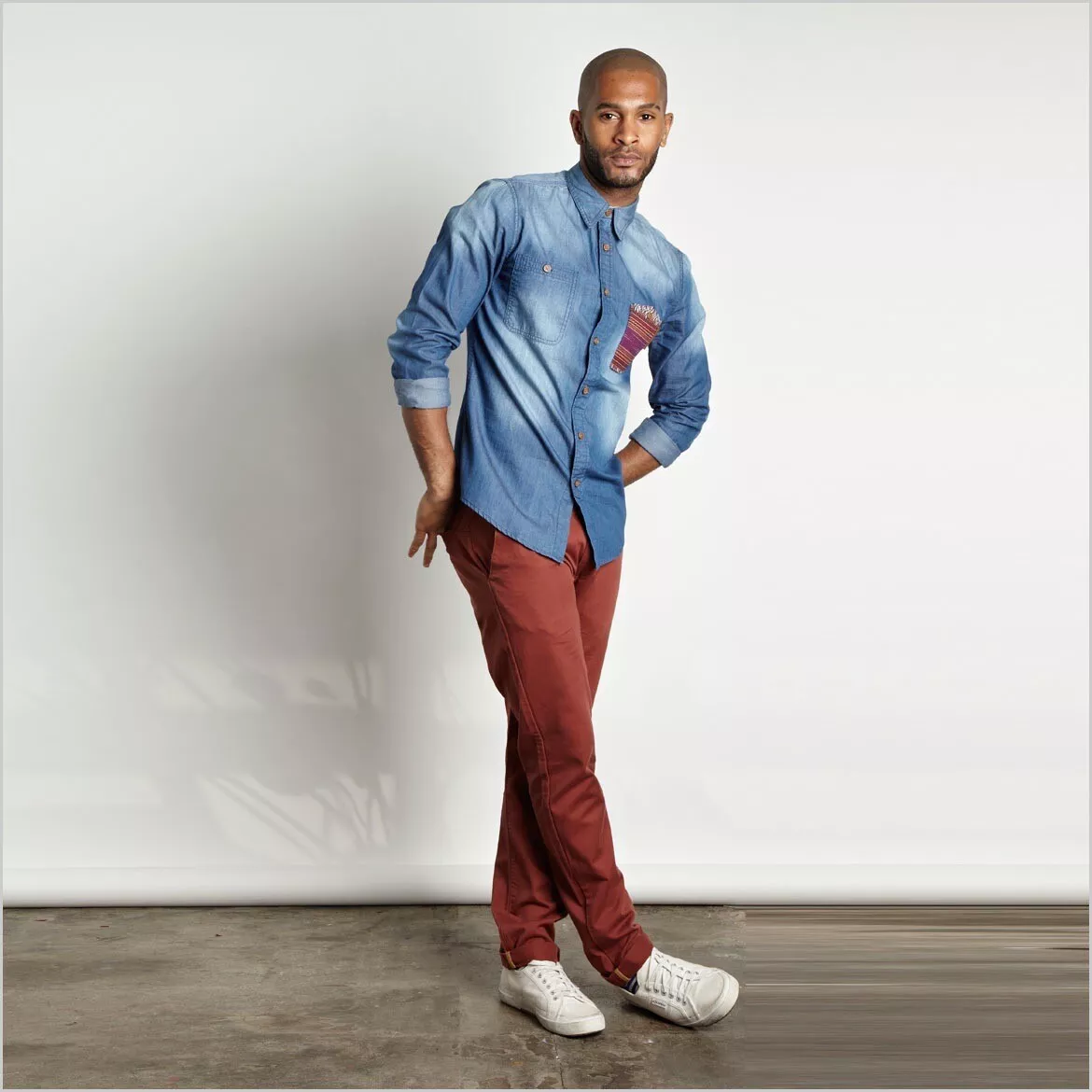 Damage shirt cheap jeans
